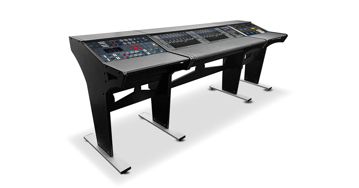 SSL Controller Desk UF8 UF1 Rack Sides | Bazel Studio Desk