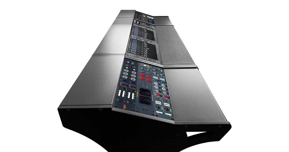 SSL Controller Desk UF8 UF1 Rack Sides | Bazel Studio Desk
