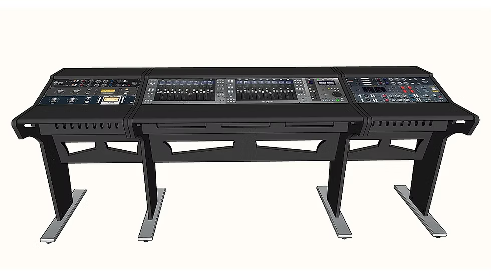 SSL Controller Desk for Two UF8 - UF1, With Two Rack Sides