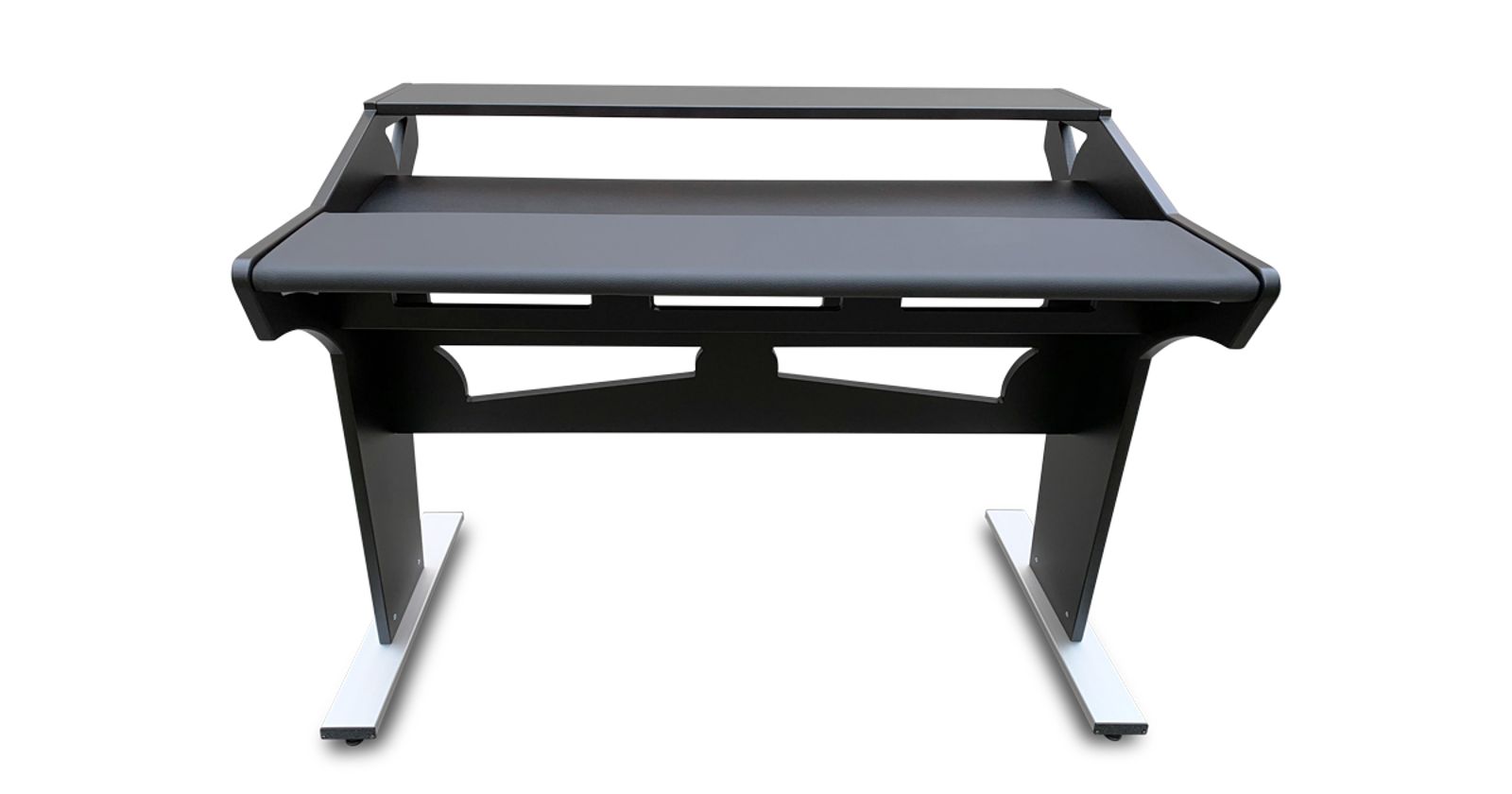 Black electronic music studio keyboard 